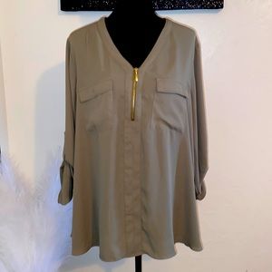 🔥Olive green dress shirt🔥